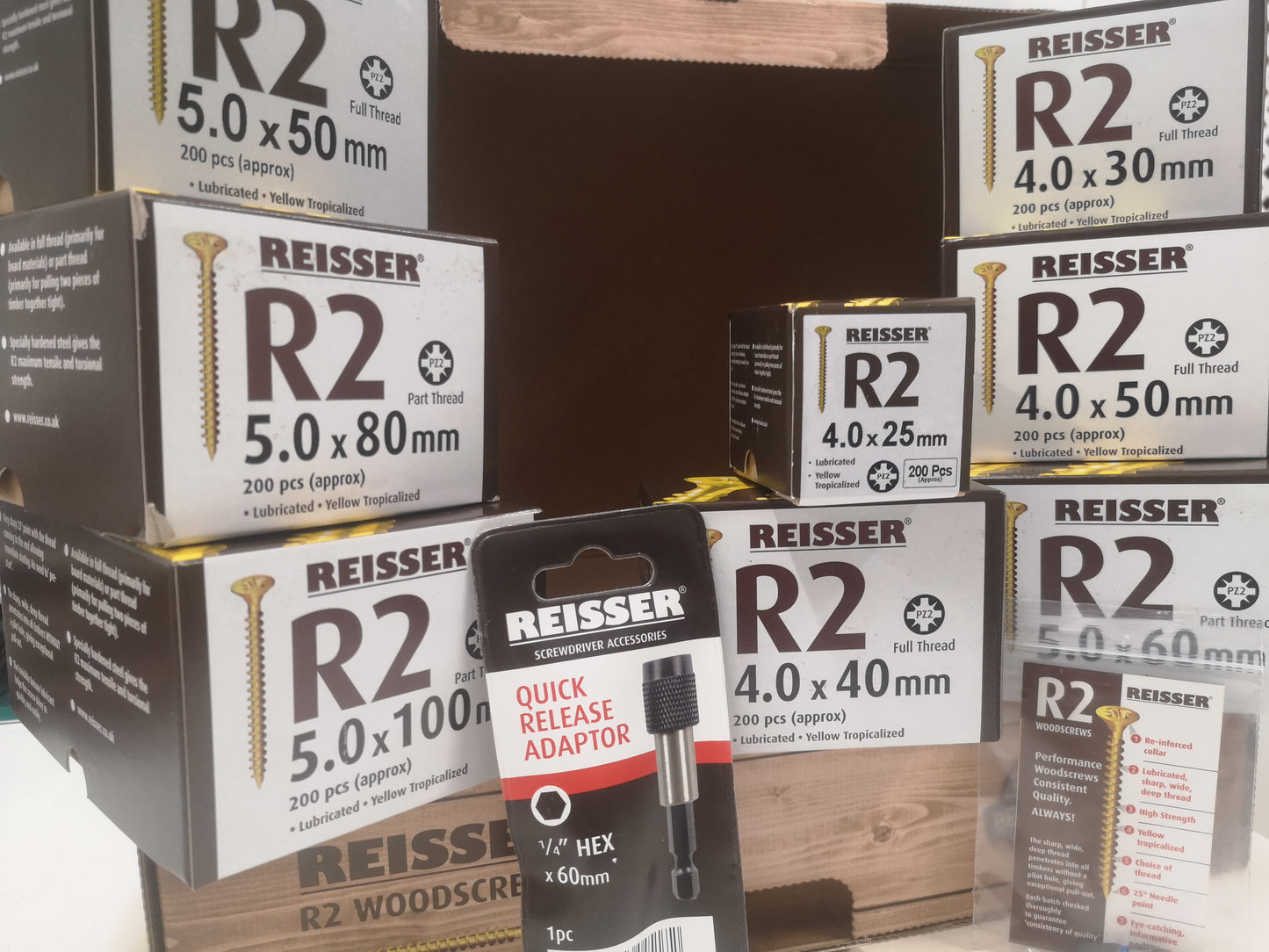 Reisser R2 Trade Pack Wood Screws